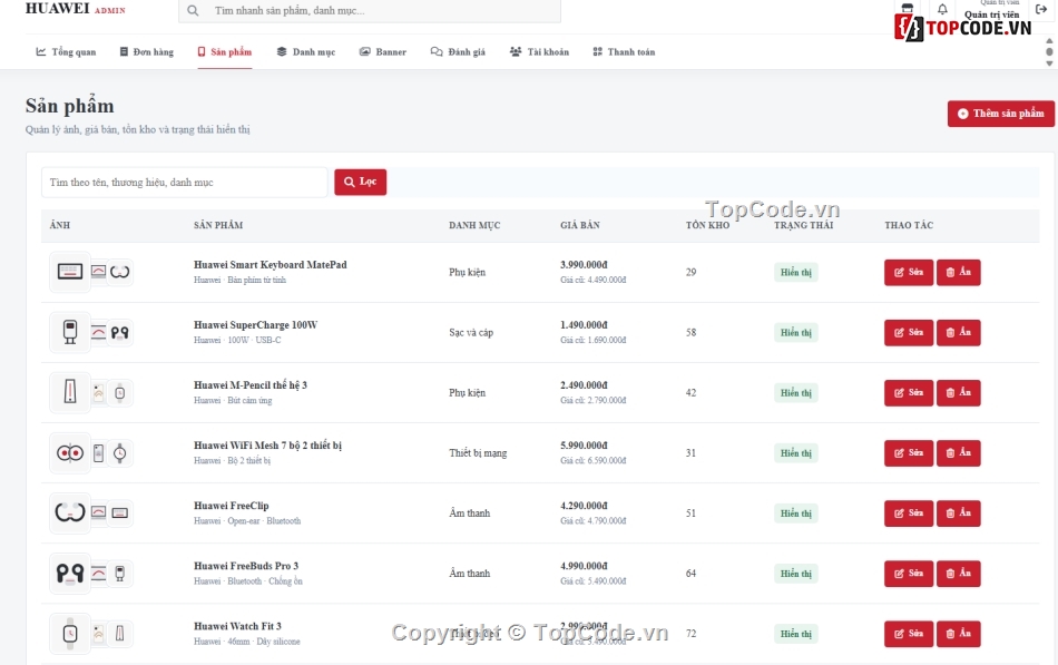 website,bán website,web sản phẩm